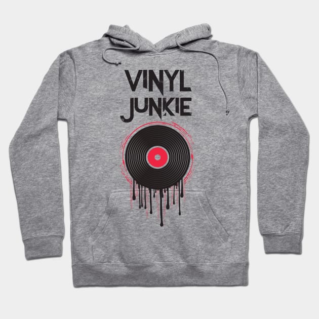 Vinyl Junkie Love The Vinyl Hoodie by melostore